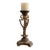 Vintage Neoclassical Brass Urn Form Candle Holder For Sale