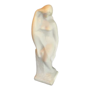 1960s Nude Sculpture of a Woman With Long Hair by Vincent Glinsky