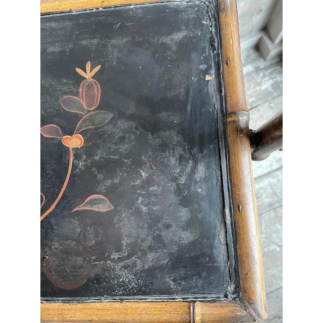 Napoleon III Bamboo Tea Table For Sale - Image 6 of 11