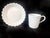 Vintage Haviland Limoges France White Porcelain Demitasse Cup and Saucer Mint Condition. For Sale - Image 14 of 14