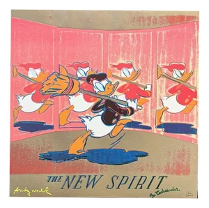 After Andy Warhol, Donald Duck Pink, 1980s, Print