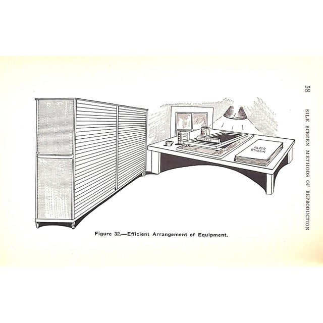 "Silk Screen Methods of Reproduction for Sign Painters" 1935 Zahn, Bert For Sale - Image 10 of 12