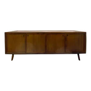 Danish Modern Style Acadia and Pine Wood Sideboard