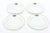 Mid-Century Modern Vintage Fornasetti Rosenthal Porcelain Medusa Dessert and Salad Plates- Set of 4 For Sale - Image 3 of 9