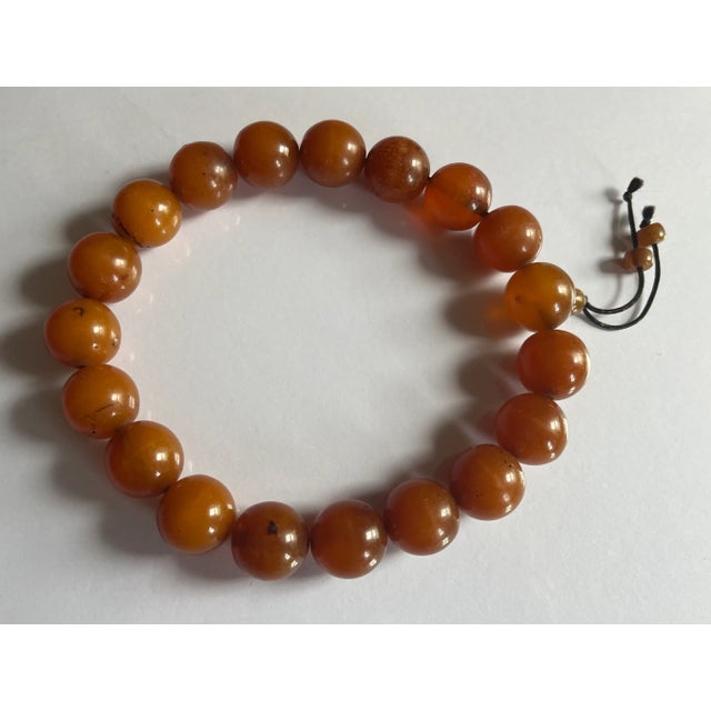 Large Natural Baltic Amber Worry Beads For Sale - Image 12 of 13
