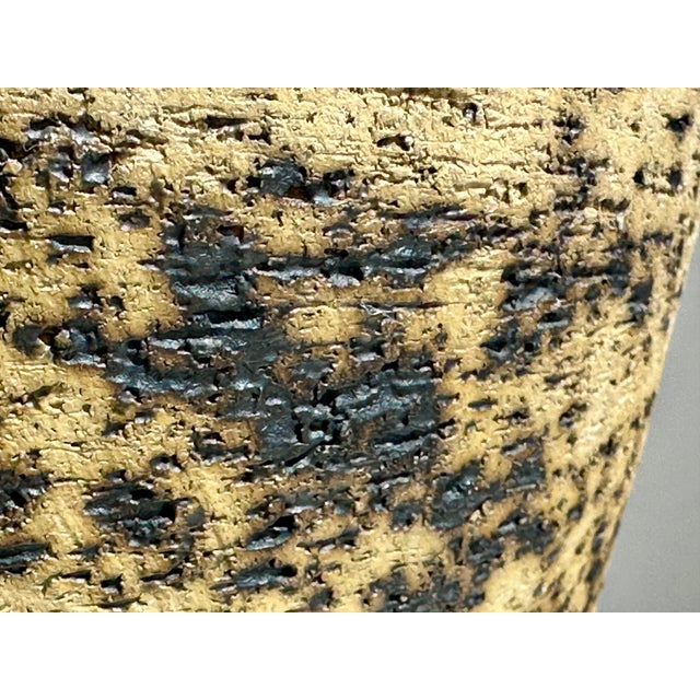 Mid-Century Brutalist Studio Ceramic Planter from the Birch Bark Series Berkenbast by Pieter Groeneveldt, Netherlands, 1960s For Sale - Image 9 of 15