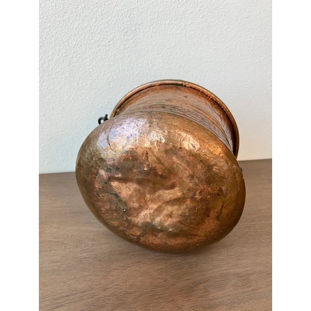 19th Century Hammered Copper Kettle Pot Chairish