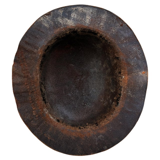 Set of Five 19th Century French Leather Miner's Hats For Sale - Image 15 of 17