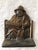 Art Deco Vintage 1928 Connecticut Foundry Cape Cod Fisherman Cast Iron Bookends – Bronze Finish Nautical Library Decor Pair With Original Matthews Foundry Box For Sale - Image 3 of 6