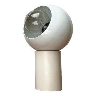 Mid-Century Swiss Minimalist Space Age Magnet Table Lamp, 1960s For Sale