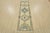 Tribal Anatolia Runner 2’5” X 8’1” Ivory Wool Tribal Hand-Knotted Oriental Rug For Sale - Image 3 of 12