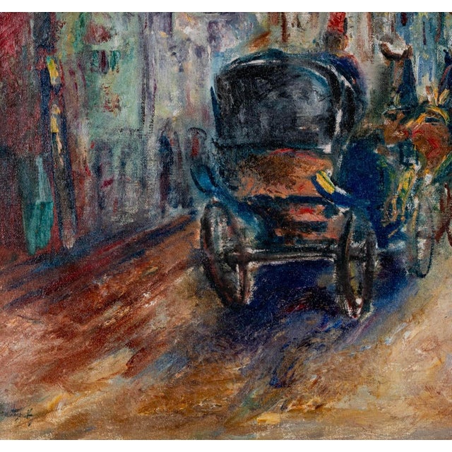 Original Moses Matusovski Expressionist Oil Painting For Sale In Los Angeles - Image 6 of 8