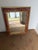 Late 20th Century Vintage Chinoiserie Hand-Painted Wooden Beveled Wall Mirror For Sale - Image 5 of 9