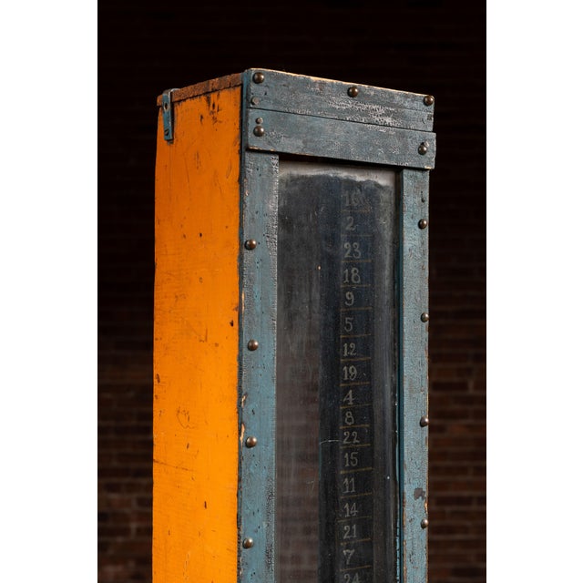 Antique "High Striker" Folk Art Tabletop Carnival Game For Sale In Chicago - Image 6 of 13