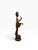 Mid 20th Century Vintage 4-Foot Hand-Cast Brass Standing Buddha Statue on Lotus Pedestal - 70 LBS For Sale - Image 5 of 9