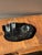 Large trinket tray or serving dish in black petrified wood. Petrified wood is a fossilized wood (from the same family as...