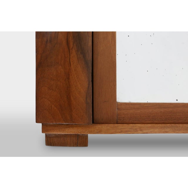 Small Art Deco Cabinet in Wood with Mirror, 1930 For Sale - Image 4 of 11