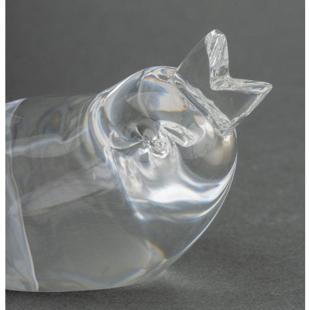 Steuben Glass Animalier Sculptures, 5 For Sale - Image 15 of 18