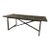 Timothy Oulton Sassafras & Iron Modern Dining Table For Sale