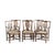 19th Century Chippendale English Chairs in Mahogany, Set of 6 For Sale - Image 6 of 6