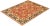 Orange Mogul Collection Hand-Knotted Area Rug - Orange 8' 1" x 10' 1" For Sale - Image 8 of 9
