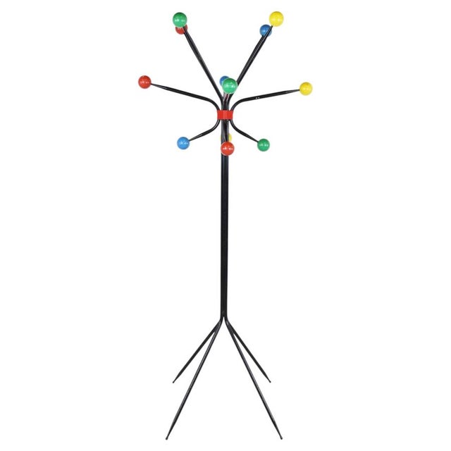 Mid-Century Atomic Coat Stand, 1950s For Sale - Image 10 of 10