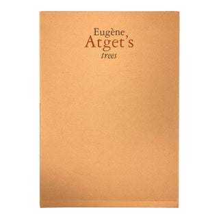 2003 Eugene Atget's Trees Newly Discovered Photographs From the Bibliotheque Nationale De France For Sale