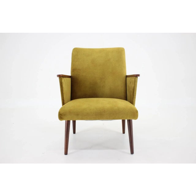 Beech Armchair, Czechoslovakia, 1960s For Sale - Image 3 of 9