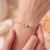 Elevate your everyday elegance with this minimalist East-West gemstone bracelet, designed to showcase understated luxury...