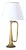 Early 20th Century French Vintage Brass Couesnon Trumpet Lamp For Sale