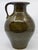 Olive Green Ceramic Pitcher Vase from Saint Clément, France, 1960 For Sale - Image 6 of 11