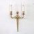 Antique Late 19th Century Sconces in Gilded Brass, Set of 3 For Sale - Image 10 of 14