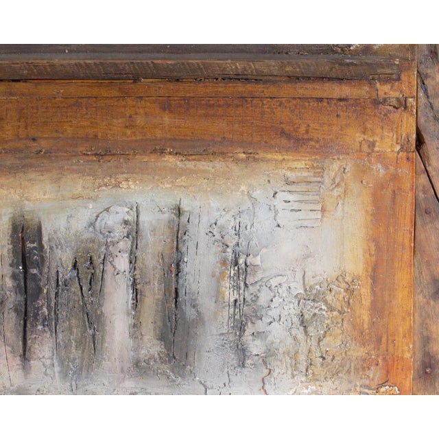 1994 “Constructing Memory Xxix” Mixed Media Wall Assemblage Signed by Juliet Holland For Sale In Indianapolis - Image 6 of 9