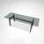 Bauhaus LC6 Glass and Metal Dining Table by Le Corbusier for Cassina, 1990s For Sale - Image 3 of 13