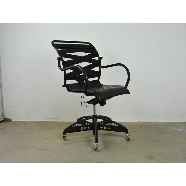 Canasta Desk Chair for Heron Parigi, 1980s For Sale - Image 12 of 13
