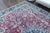 1970s 1970s Vintage Persian Handmade Wool Cotton Light Red Area Rug For Sale - Image 5 of 11