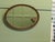 Wood Large Victorian Mahogany Oval Mirror For Sale - Image 7 of 8