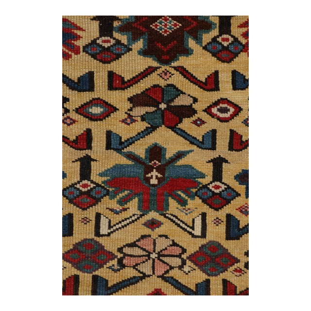 Traditional Antique Shirvan Daghestan Rug With Floral & Geometric Patterns, From Rug & Kilim For Sale - Image 3 of 7