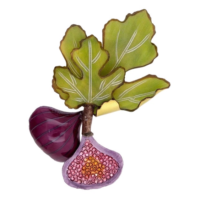 FIG, Brooch, Purple For Sale