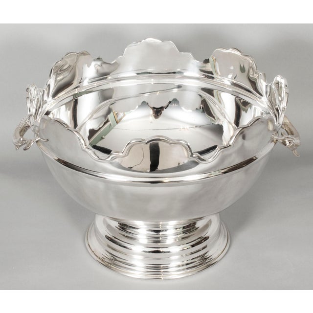 Vintage Silver Plated Cooler, 1980s For Sale - Image 12 of 18
