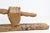 Vintage Hand-Carved Wooden Wall Candle Holder | Folk Art Rustic Architectural Wall Sculpture For Sale - Image 15 of 16