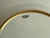 Antique Cauldon England Hand Painted Floral Raised Gold Porcelain Cabinet Plate For Sale - Image 12 of 12