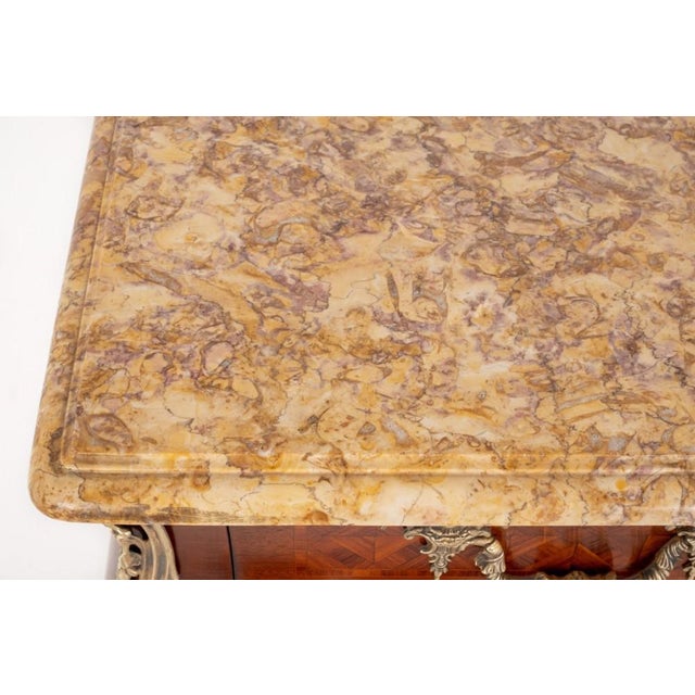 Antique French Louis XVI Bombe Commode, 1900s For Sale - Image 11 of 12