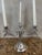 Silver-Plated Candlesticks, 1950, Set of 2 For Sale - Image 9 of 11