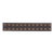 Schumacher Leather Cord Tape Trim in Charcoal For Sale