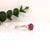 2020s Bright Red Ruby Ring With Diamond Accents: Solid 14k Gold, Oval 8x6mm, Size 6.75 For Sale - Image 5 of 8