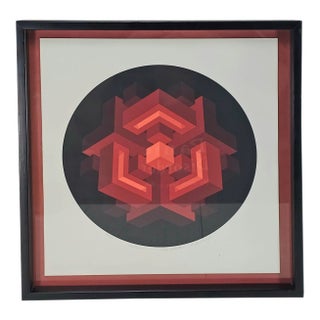 Brian Halsey "Centrion" Signed & Framed Serigraph – Limited Edition 5/40 For Sale