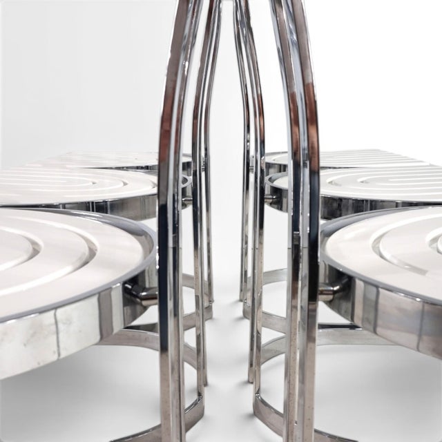 Postmodern Allmilmö Dining Chairs, 1980, Set of 6 For Sale - Image 17 of 18