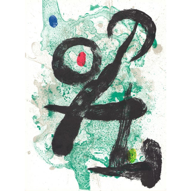 1963 Lithograph "Le Faune" by Joan Miró For Sale