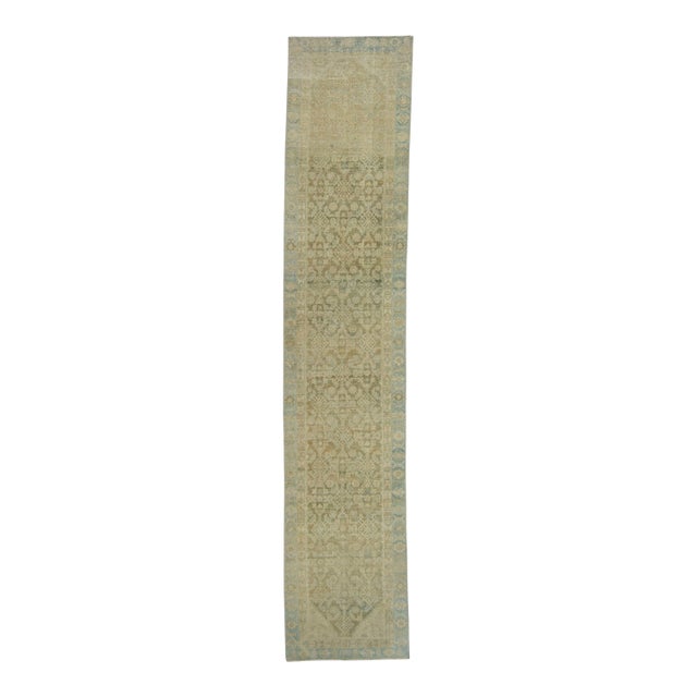 Turkish Vintage Anatolian Runner Rug 3'2" x 16'1" #17975 For Sale
